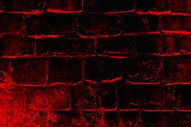 Soyut grunge arkaplanı. Monokrom dokusu. Siyah ve kırmızı desenli arka plan