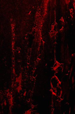 Dökülen boya paslı metal dokusu