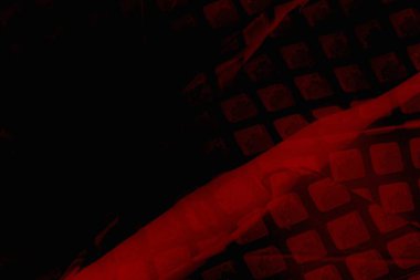 Soyut grunge arkaplanı. Monokrom dokusu. Siyah ve kırmızı desenli arka plan