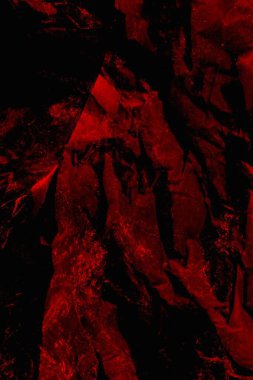 Soyut grunge arkaplanı. Monokrom dokusu. Siyah ve kırmızı desenli arka plan