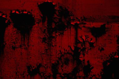 Dökülen boya paslı metal dokusu