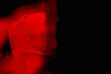 Soyut grunge arkaplanı. Monokrom dokusu. Siyah ve kırmızı desenli arka plan