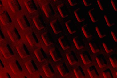 Soyut grunge arkaplanı. Monokrom dokusu. Siyah ve kırmızı desenli arka plan