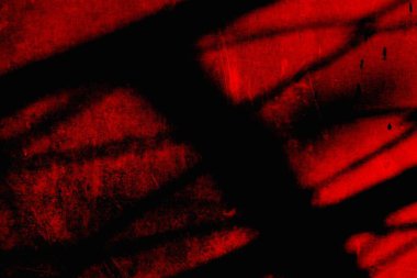 Soyut grunge arkaplanı. Monokrom dokusu. Siyah ve kırmızı desenli arka plan