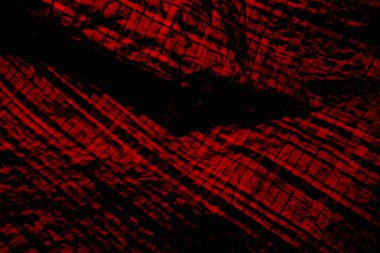 Soyut grunge arkaplanı. Monokrom dokusu. Siyah ve kırmızı desenli arka plan