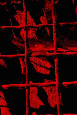 Soyut grunge arkaplanı. Monokrom dokusu. Siyah ve kırmızı desenli arka plan