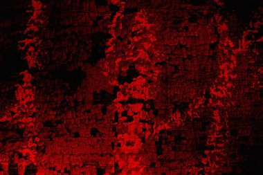 Soyut grunge arkaplanı. Monokrom dokusu. Siyah ve kırmızı desenli arka plan