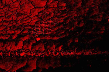 Soyut grunge arkaplanı. Monokrom dokusu. Siyah ve kırmızı desenli arka plan