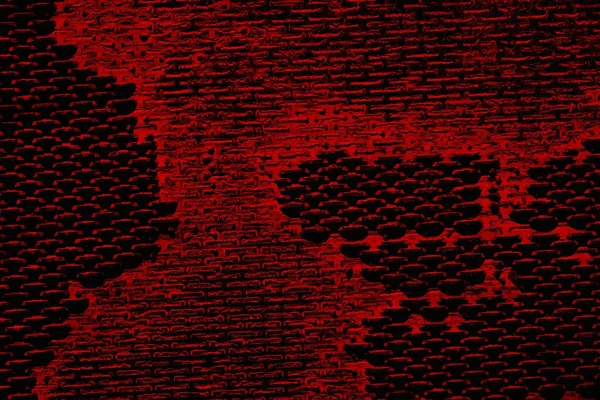 Soyut grunge arkaplanı. Monokrom dokusu. Siyah ve kırmızı desenli arka plan