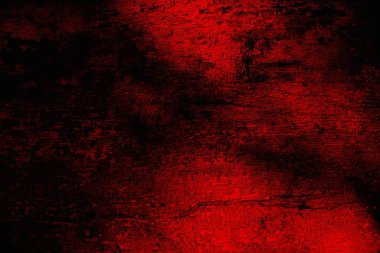 Soyut grunge arkaplanı. Monokrom dokusu. Siyah ve kırmızı desenli arka plan