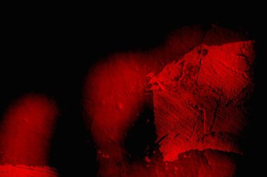 Soyut grunge arkaplanı. Monokrom dokusu. Siyah ve kırmızı desenli arka plan