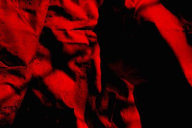 Soyut grunge arkaplanı. Monokrom dokusu. Siyah ve kırmızı desenli arka plan