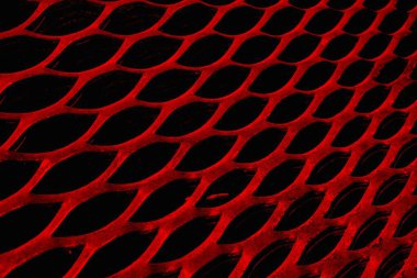 Soyut grunge arkaplanı. Monokrom dokusu. Siyah ve kırmızı desenli arka plan