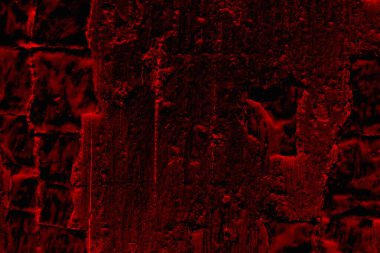 Soyut grunge arkaplanı. Monokrom dokusu. Siyah ve kırmızı desenli arka plan