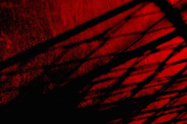 Soyut grunge arkaplanı. Monokrom dokusu. Siyah ve kırmızı desenli arka plan