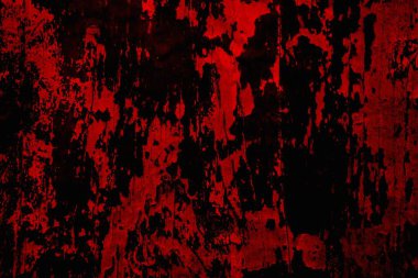 Soyut grunge arkaplanı. Monokrom dokusu. Siyah ve kırmızı desenli arka plan