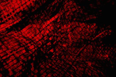 Soyut grunge arkaplanı. Monokrom dokusu. Siyah ve kırmızı desenli arka plan