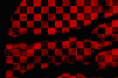 Soyut grunge arkaplanı. Monokrom dokusu. Siyah ve kırmızı desenli arka plan