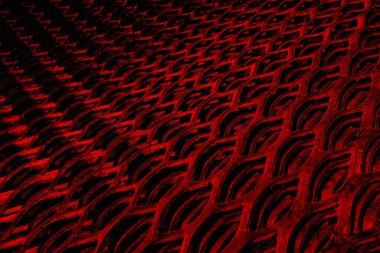 Soyut grunge arkaplanı. Monokrom dokusu. Siyah ve kırmızı desenli arka plan