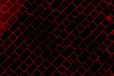 Soyut grunge arkaplanı. Monokrom dokusu. Siyah ve kırmızı desenli arka plan