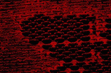 Soyut grunge arkaplanı. Monokrom dokusu. Siyah ve kırmızı desenli arka plan