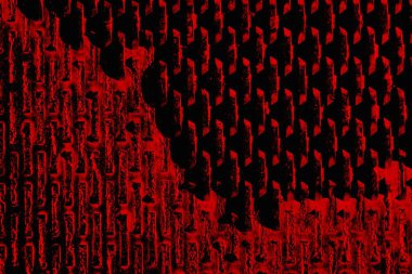 Soyut grunge arkaplanı. Monokrom dokusu. Siyah ve kırmızı desenli arka plan