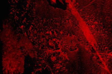 Dökülen boya paslı metal dokusu