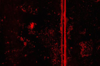 Dökülen boya paslı metal dokusu