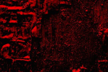 Soyut grunge arkaplanı. Monokrom dokusu. Siyah ve kırmızı desenli arka plan