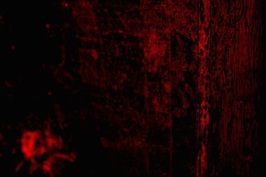 Soyut grunge arkaplanı. Monokrom dokusu. Siyah ve kırmızı desenli arka plan