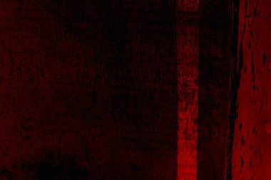 Soyut grunge arkaplanı. Monokrom dokusu. Siyah ve kırmızı desenli arka plan