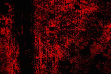 Soyut grunge arkaplanı. Monokrom dokusu. Siyah ve kırmızı desenli arka plan