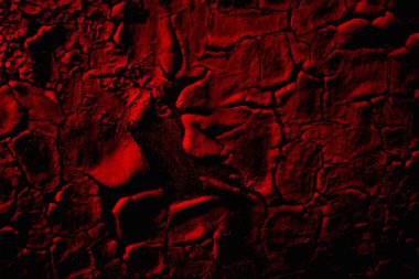 Soyut grunge arkaplanı. Monokrom dokusu. Siyah ve kırmızı desenli arka plan