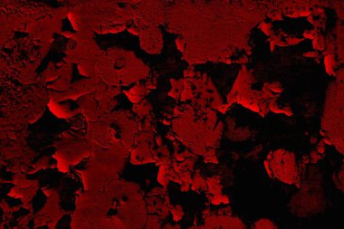 Dökülen boya paslı metal dokusu