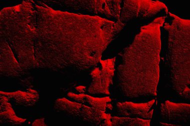 Soyut grunge arkaplanı. Monokrom dokusu. Siyah ve kırmızı desenli arka plan