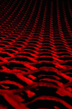 Soyut grunge arkaplanı. Monokrom dokusu. Siyah ve kırmızı desenli arka plan