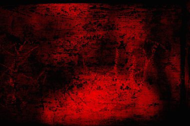 Soyut grunge arkaplanı. Monokrom dokusu. Siyah ve kırmızı desenli arka plan