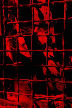 Soyut grunge arkaplanı. Monokrom dokusu. Siyah ve kırmızı desenli arka plan