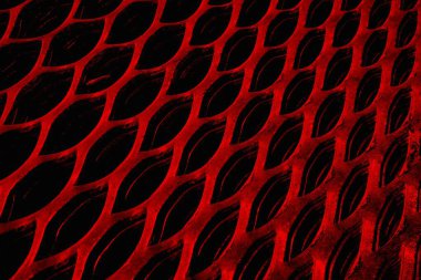 Soyut grunge arkaplanı. Monokrom dokusu. Siyah ve kırmızı desenli arka plan