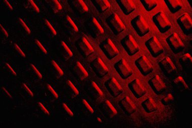 Soyut grunge arkaplanı. Monokrom dokusu. Siyah ve kırmızı desenli arka plan