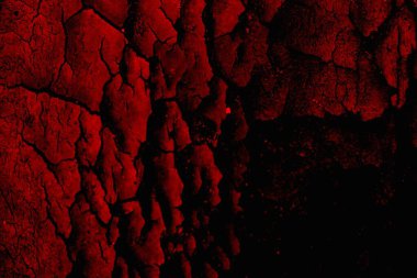 Soyut grunge arkaplanı. Monokrom dokusu. Siyah ve kırmızı desenli arka plan