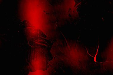 Soyut grunge arkaplanı. Monokrom dokusu. Siyah ve kırmızı desenli arka plan