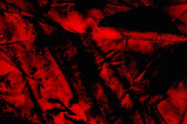 Soyut grunge arkaplanı. Monokrom dokusu. Siyah ve kırmızı desenli arka plan