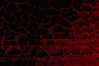 Soyut grunge arkaplanı. Monokrom dokusu. Siyah ve kırmızı desenli arka plan