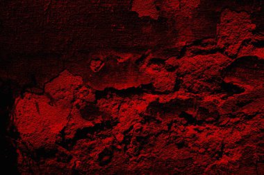 Soyut grunge arkaplanı. Monokrom dokusu. Siyah ve kırmızı desenli arka plan
