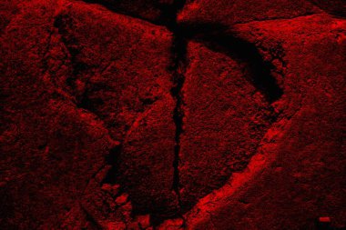 Soyut grunge arkaplanı. Monokrom dokusu. Siyah ve kırmızı desenli arka plan