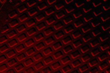 Soyut grunge arkaplanı. Monokrom dokusu. Siyah ve kırmızı desenli arka plan