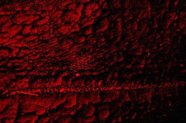Soyut grunge arkaplanı. Monokrom dokusu. Siyah ve kırmızı desenli arka plan