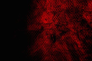 Soyut grunge arkaplanı. Monokrom dokusu. Siyah ve kırmızı desenli arka plan