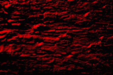 Soyut grunge arkaplanı. Monokrom dokusu. Siyah ve kırmızı desenli arka plan